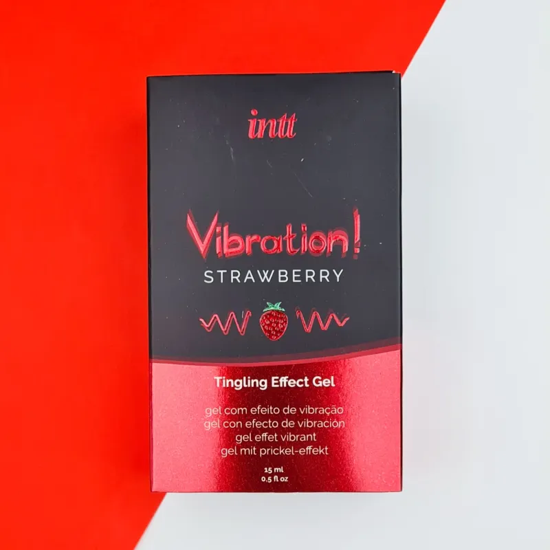 Soojendav Vedel Vibraator, Maasika Aroom 15 ml